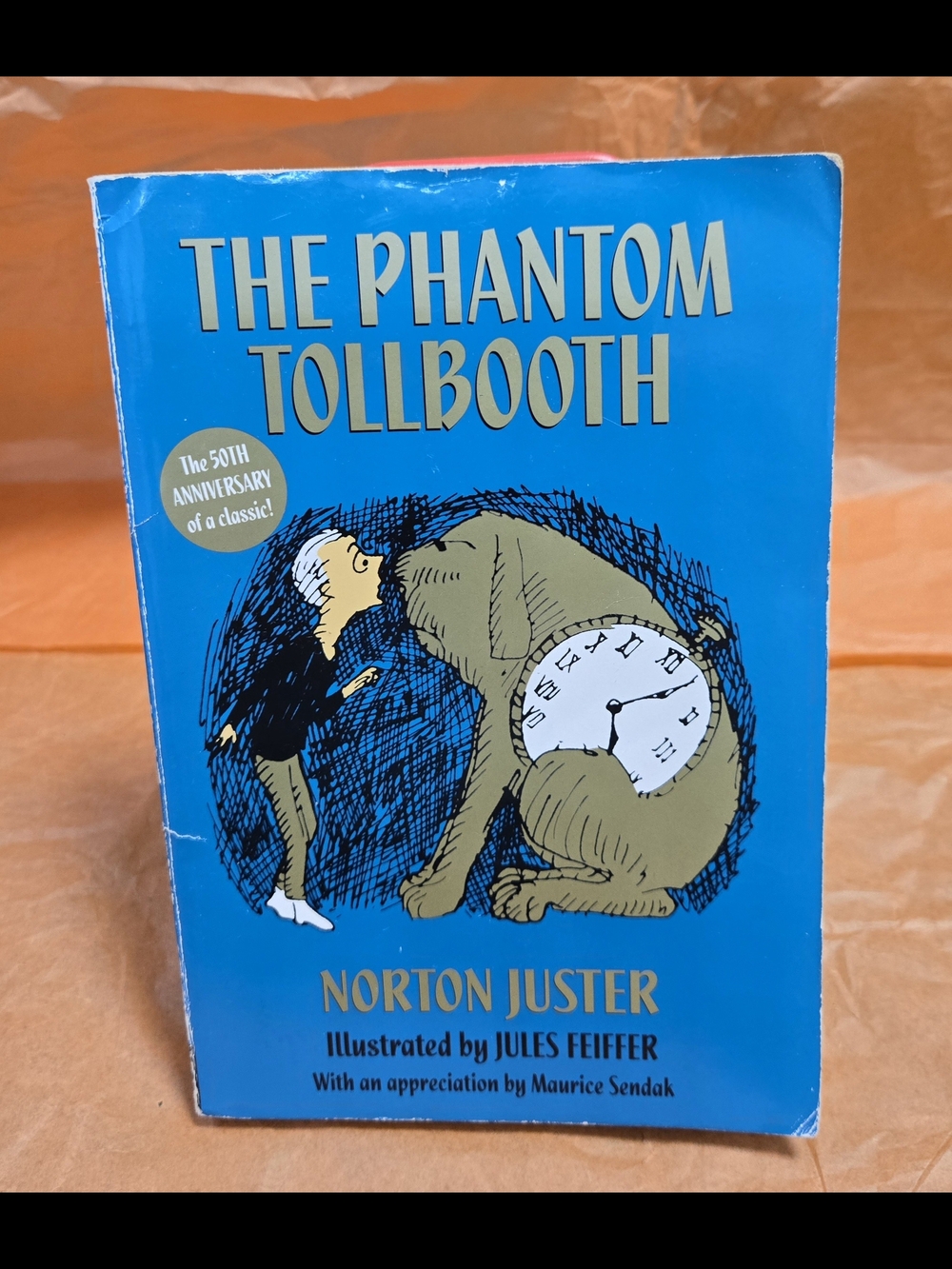 THE PHANTOM TOLLBOOTH PAPERBACK BOOK BY NORTON JUSTER